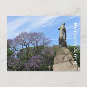 Cartão Postal buenos aires jacaranda