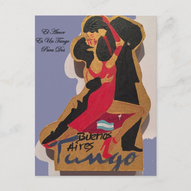 Cartão Postal BuenosAires_Tango_Poem (Frente)