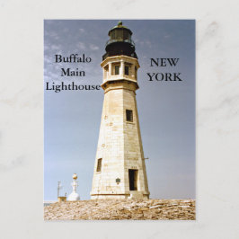 Cartão Postal Bufalo Main Lighthouse, Cartão-postal de Nova Iorq