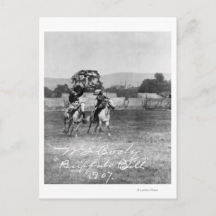 Cartão Postal "Buffalo Bill", Cavalo Nocivo