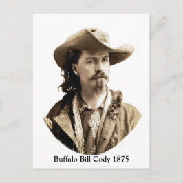 Cartão Postal Buffalo Bill Cody 1875