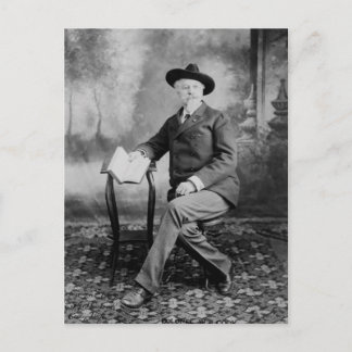 Cartão Postal Buffalo Bill Cody Wild West Show