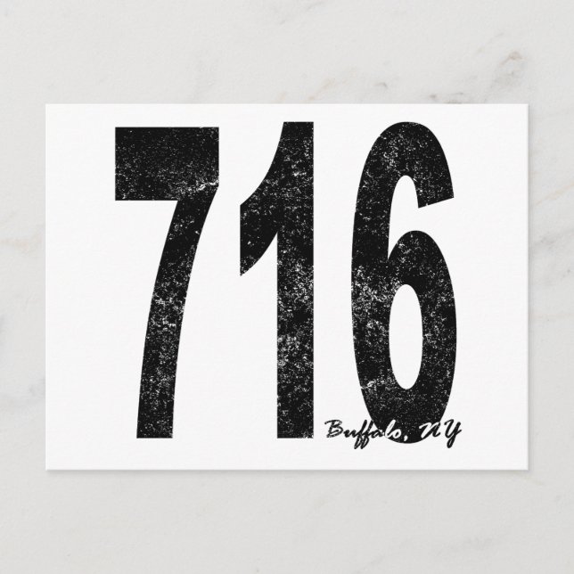 Cartão Postal Buffalo em estado de tensão 716 (Frente)