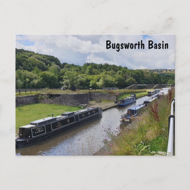 Cartão Postal Bugsworth Basin (Frente)
