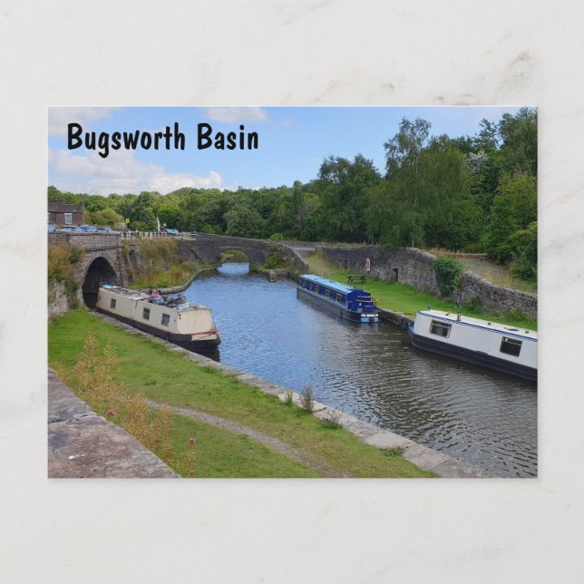 Cartão Postal Bugsworth Basin (Frente)