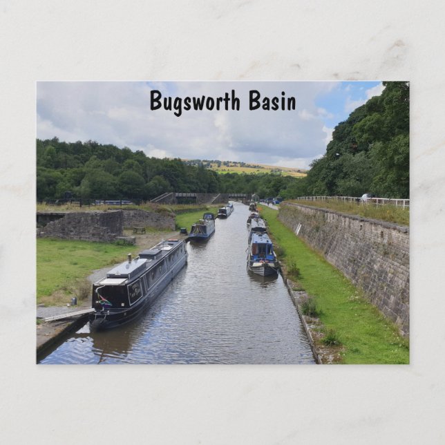 Cartão Postal Bugsworth Basin (Frente)