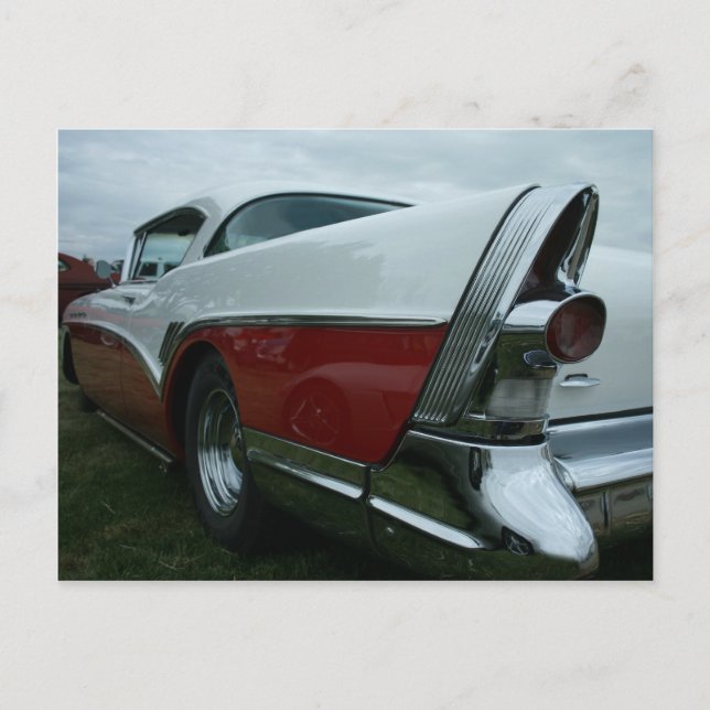 Cartão Postal Buick Super 1957 (Frente)