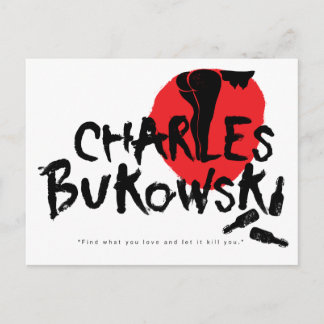 Cartão postal Bukowski