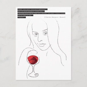 Cartão postal Bukowski