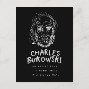Cartão postal Bukowski
