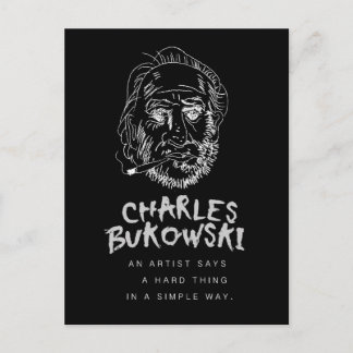 Cartão postal Bukowski