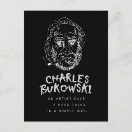 Cartão postal Bukowski