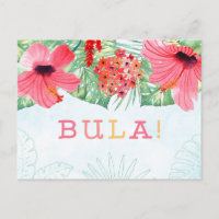 Cartão postal BULA, Fiji ou cartão Tiki