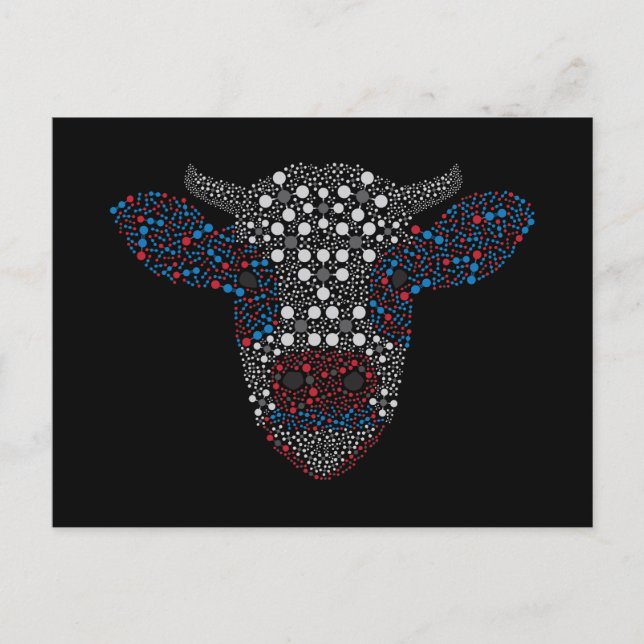 Cartão Postal Bull de emissões agrícolas (Frente)