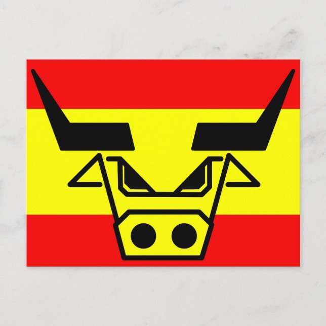 Cartão Postal Bull espanhol (Frente)