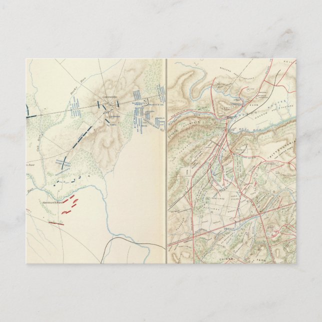 Cartão Postal Bull Run, Manassas (Frente)