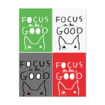 Bull Terrier Pop Art Foco na citação BOM