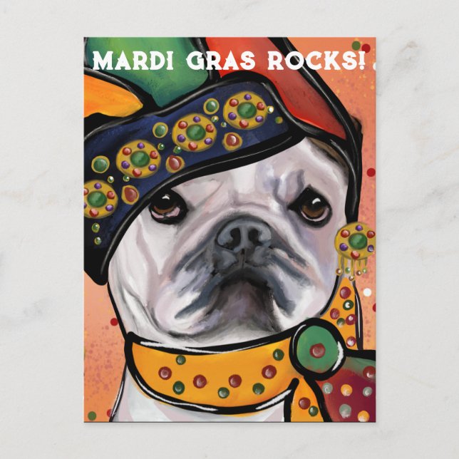 Cartão Postal Bulldog   (Frente)