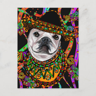 Cartão Postal Bulldog