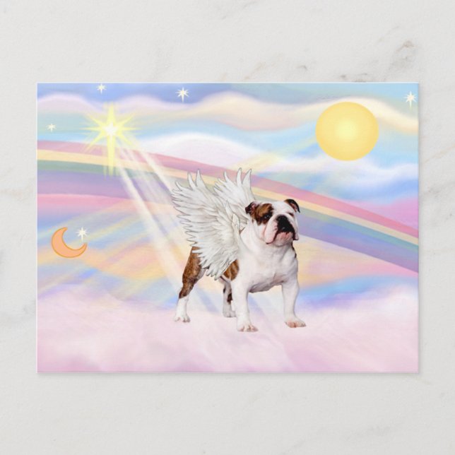 Cartão Postal Bulldog Inglês (Frente)