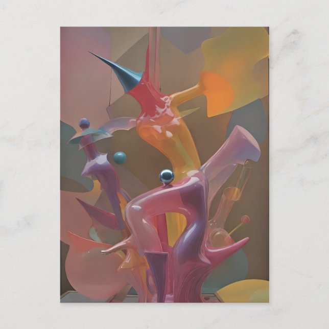 Cartão Postal Bullrider - Ken Gage Art (Frente)