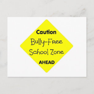 Cartão Postal Bully - Zona Escolar Livre
