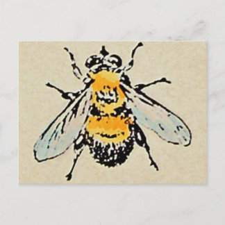 Cartão postal Bumble Bee