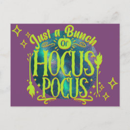 Cartão Postal Buncha Hocus Pocus