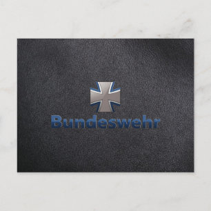Cartão Postal Bundeswehr Emblem