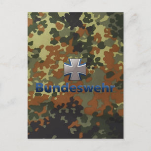 Cartão Postal Bundeswehr Emblem