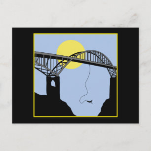 Cartão Postal Bungee Jumping