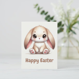 Cartão Postal Bunny Eared Wonder
