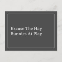 Bunny Lover é Engraçado Desculpe a citação Hay