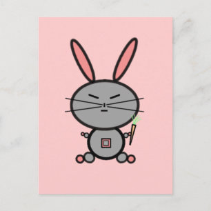 Cartão Postal Bunny Rabbit