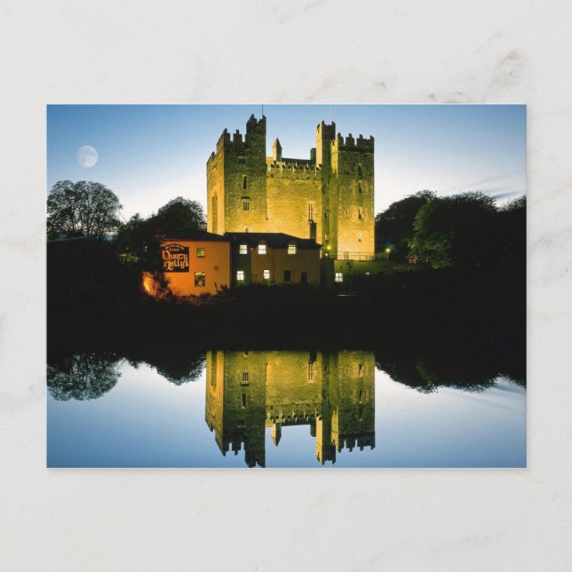 Cartão Postal Bunratty Castle Irish (Frente)