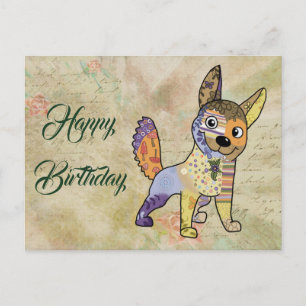 Cartão Postal bunter Hund