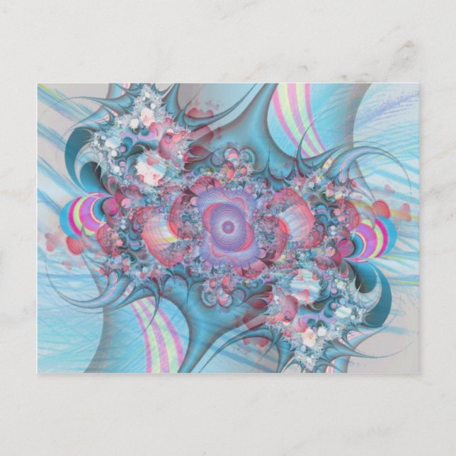 Cartão Postal Buquê com distribuição de doces (Frente)