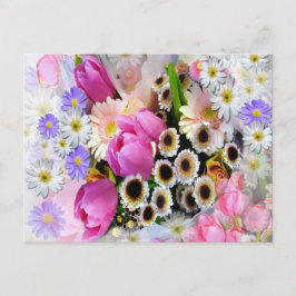 Cartão Postal Buquê de abril