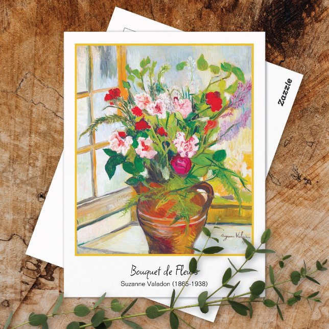 Cartão Postal Buquê de Fleurs Suzanne Valadon (Criador carregado)