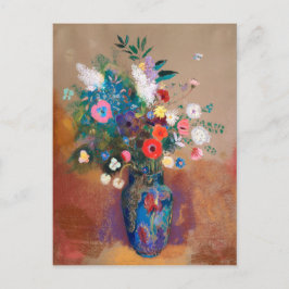 Cartão Postal Buquê de Flores - Odilon Redon