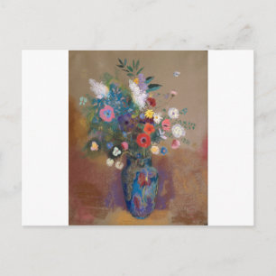 Cartão Postal Buquê de Flores - Odilon Redon