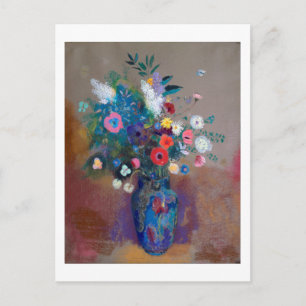 Cartão Postal Buquê de Flores, Redon