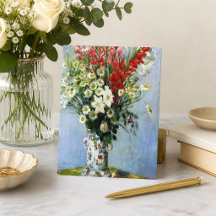 Buquê de Gladíolos por Claude Monet