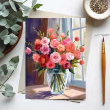 Buquê de Rosas de Outono Floral
