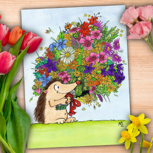 Cartão Postal BUQUÊ postal de Nicole Janes