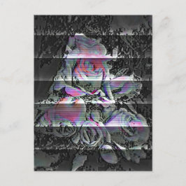 Cartão Postal Buquê Techno