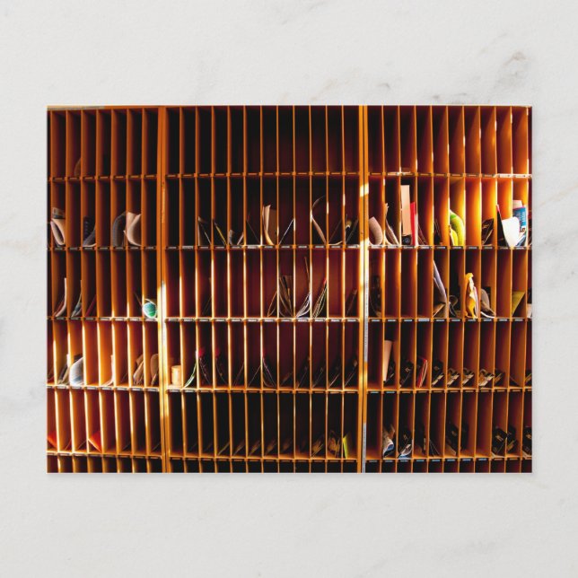 Cartão Postal buraco de pombo na Ciência da Computação (Frente)