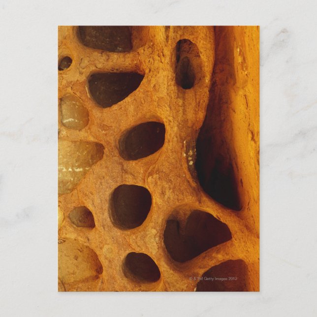 Cartão Postal Buracos na rocha (Frente)