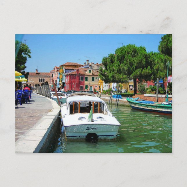 Cartão Postal Burano, Italy Postcard (Frente)