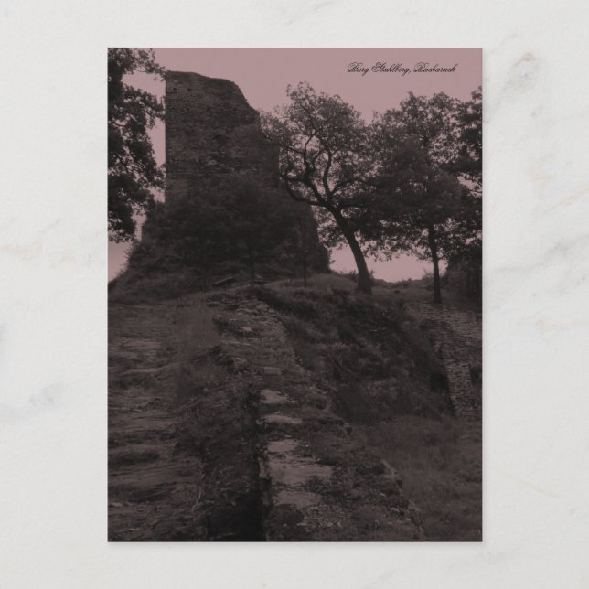 Cartão Postal Burg Stahlberg Briefbeschwerer (Frente)